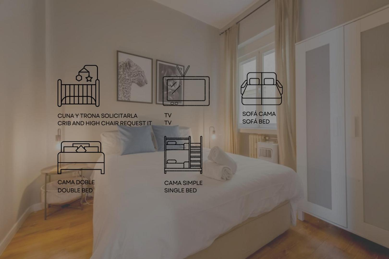 Excelente Piso De 3 Habitaciones En La Latina-Centro Мадрид Экстерьер фото